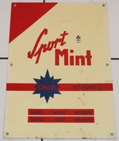 Sport Mint Blechschild 50`s Schweiz
